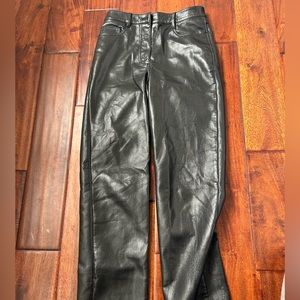 Aritzia melina leather pants!